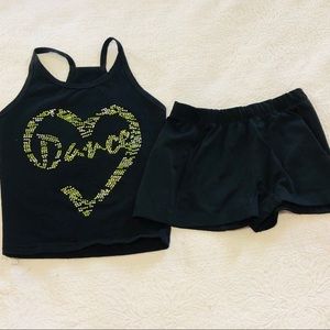 Dance Embellished Outfit YL/XS‎